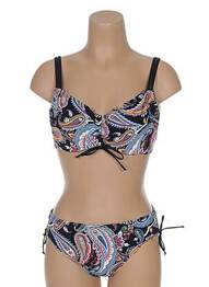 Costum de baie din două piese închidere cu agrafă albastru BELCOR femme