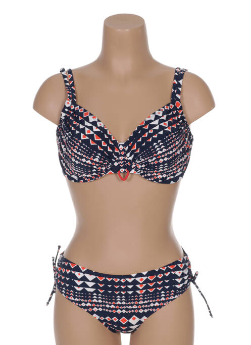 Costum de baie din două piese albastru BELCOR femeie