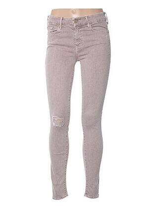 Pantalon slim maro MOTHER femeie