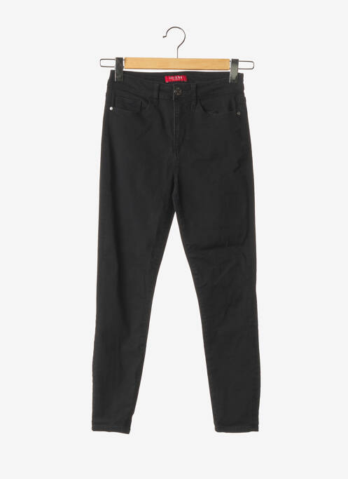 Pantalon slim negru GUESS femeie