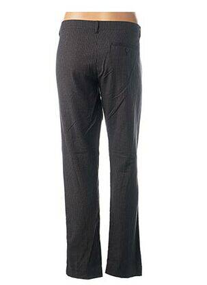 Pantalon drept închidere cu fermoar sub clapetă cu nasturi mărime normală negru SWILDENS femeie