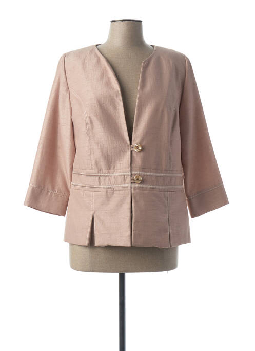 Jachete elegante bej FRANCE RIVOIRE femeie