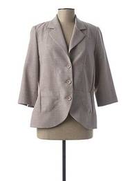 Sacou buzunare gri GUY DUBOUIS femme