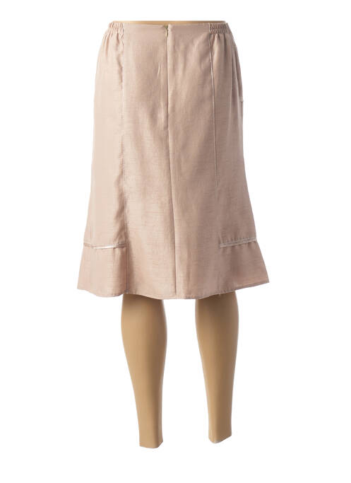 Fustă midi bej FRANCE RIVOIRE femeie