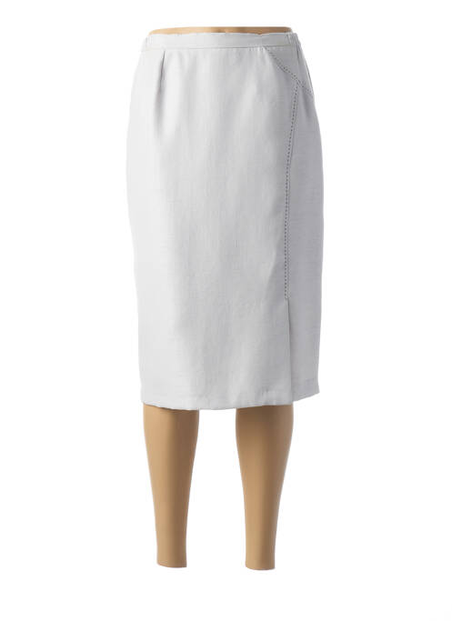 Fustă midi gri LISA CHESNAY femeie