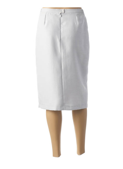 Fustă midi gri LISA CHESNAY femeie