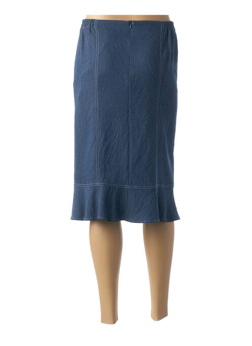 Fustă midi albastru GUY DUBOUIS femeie