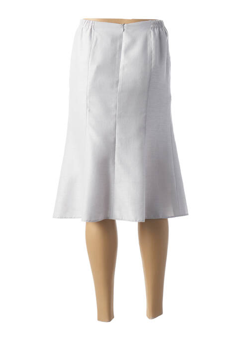 Fustă midi gri GUY DUBOUIS femeie