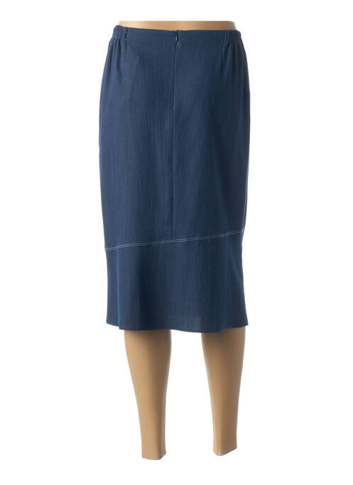 Fustă midi albastru FRANCE RIVOIRE femeie