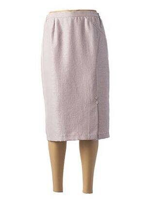 Fustă midi roz GUY DUBOUIS femeie