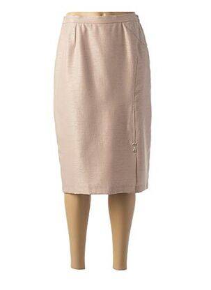 Fustă midi bej GUY DUBOUIS femeie