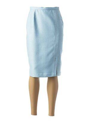 Fustă midi albastru GUY DUBOUIS femeie