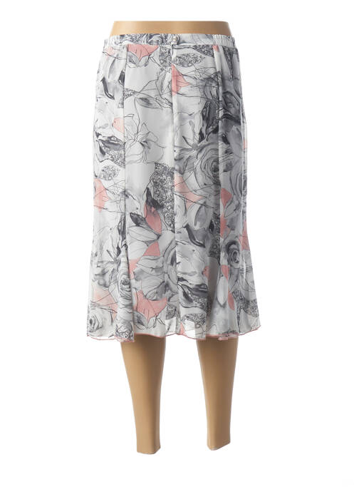 Fustă midi gri FRANCE RIVOIRE femeie