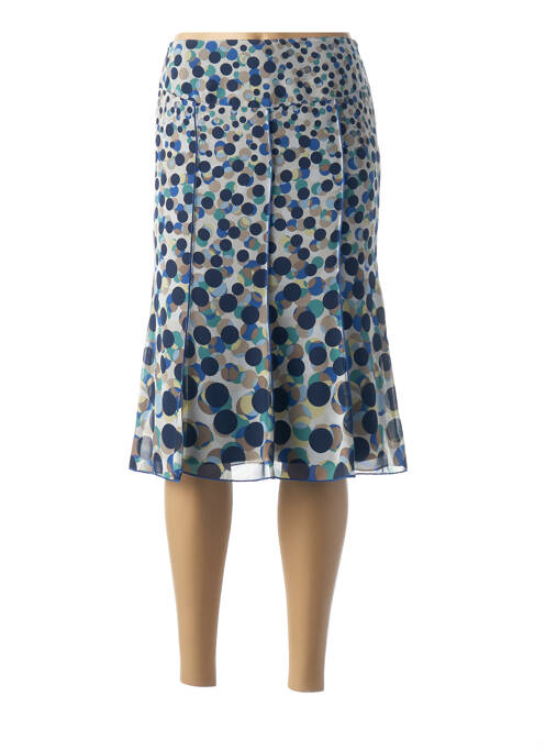 Fustă midi albastru GUY DUBOUIS femeie