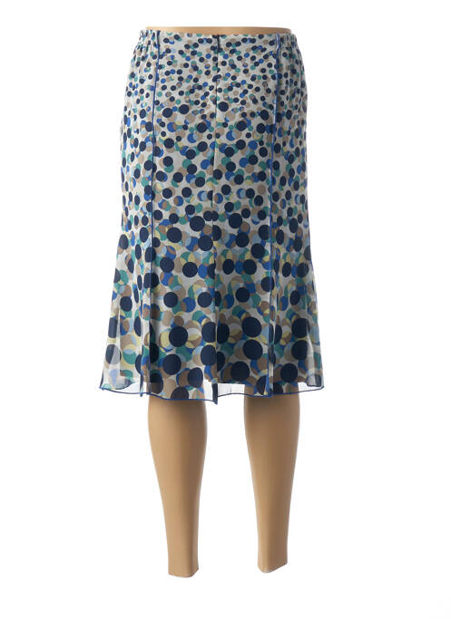 Fustă midi albastru GUY DUBOUIS femeie