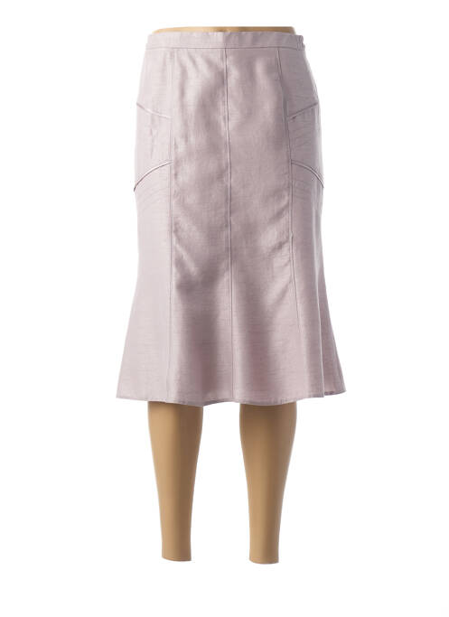 Fustă midi roz IMPULSION femeie