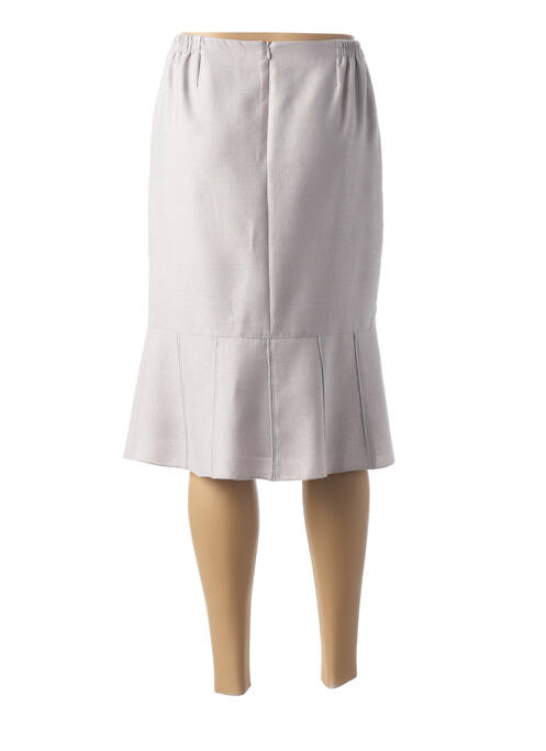 Fustă midi bej GUY DUBOUIS femeie