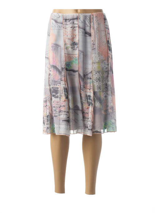 Fustă midi gri GUY DUBOUIS femeie