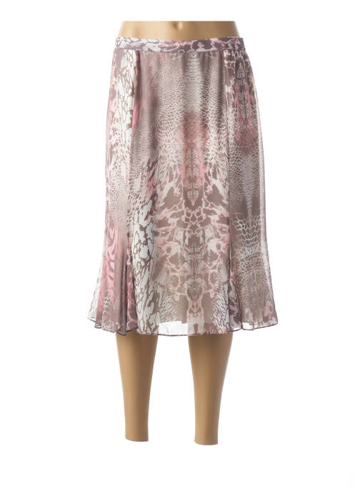 Fustă midi roz FRANCE RIVOIRE femeie