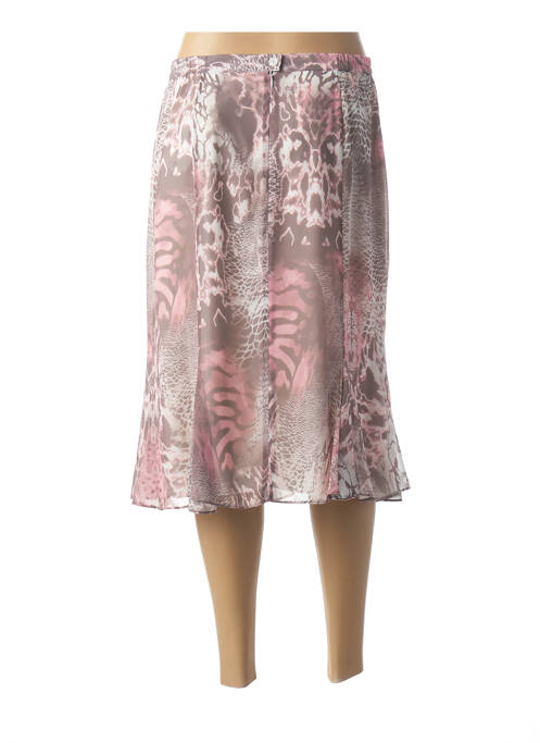 Fustă midi roz FRANCE RIVOIRE femeie