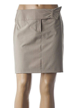 Fustă scurtă bej TEENFLO femeie