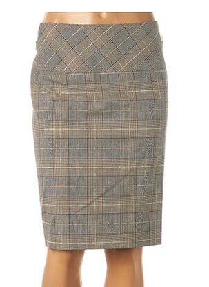 Fustă midi bej TEENFLO femeie