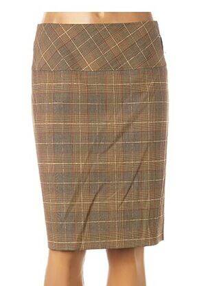 Fustă midi maro TEENFLO femeie