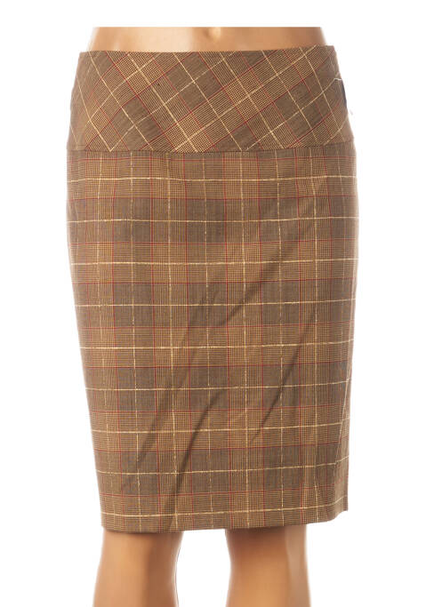 Fustă midi maro TEENFLO femeie