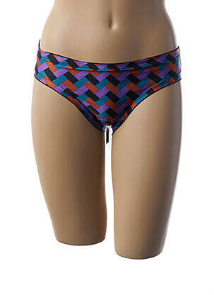 Chiloți de baie chilot scurt chilot scurt violet 100% BRASIL femeie