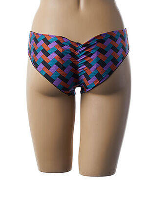 Chiloți de baie chilot scurt chilot scurt violet 100% BRASIL femeie
