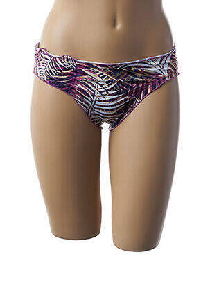 Chiloți de baie chilot scurt chilot scurt violet 100% BRASIL femeie