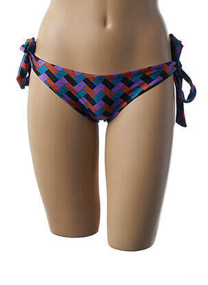 Chiloți de baie reversibil bikini violet 100% BRASIL femeie