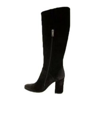 Cizme nubuc toc de 7 la 9 cm negru MINKA DESIGN femeie