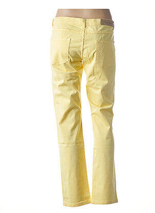 Pantalon slim talie joasă talie joasă galben MUSE OF LOVE femeie