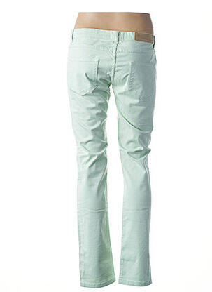 Pantalon slim talie joasă talie joasă verde MUSE OF LOVE femeie