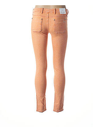 Pantalon slim talie joasă talie joasă portocalie MIH JEANS femeie
