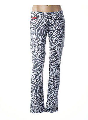 Pantalon slim talie joasă talie joasă negru UNLIMITED femeie
