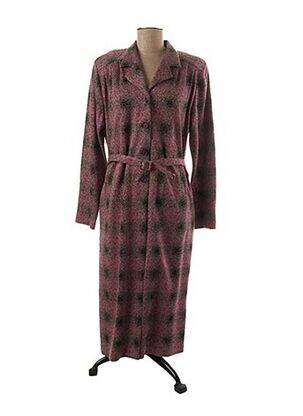 Rochie midi roz FRANCE RIVOIRE femeie