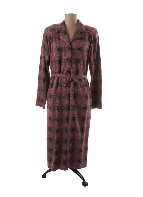 Rochie midi roz FRANCE RIVOIRE femeie