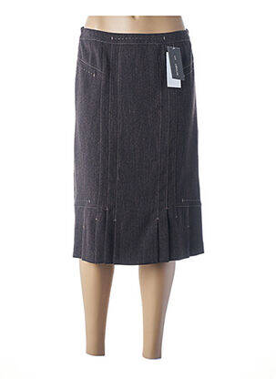 Fustă midi maro GUY DUBOUIS femeie