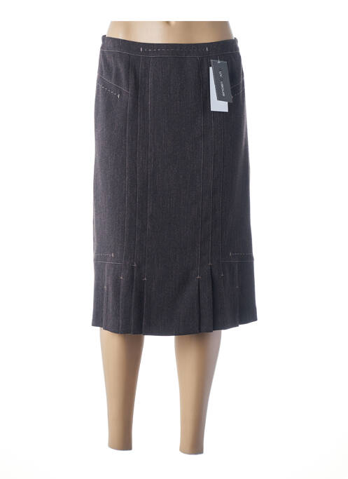 Fustă midi maro GUY DUBOUIS femeie