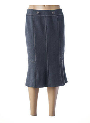 Fustă midi gri GUY DUBOUIS femeie