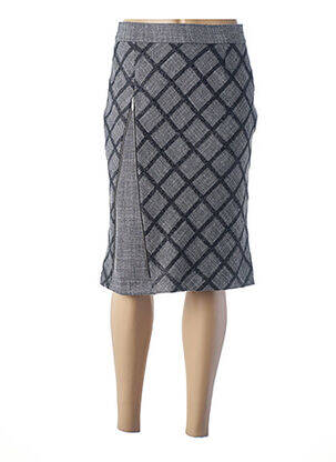 Fustă midi gri MERI & ESCA femeie