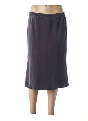 Fustă midi maro GUY DUBOUIS femeie