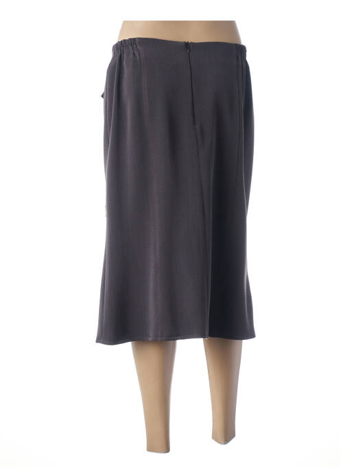 Fustă midi maro GUY DUBOUIS femeie