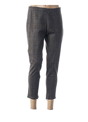 Pantalon 7/8 talie înaltă talie înaltă verde MERI & ESCA femeie