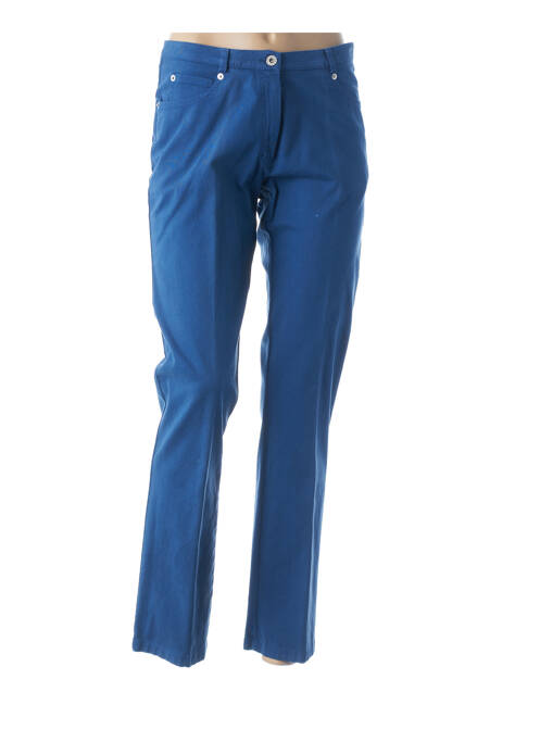 Pantalon drept albastru GUY DUBOUIS femeie