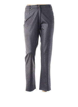 Pantalon 7/8 talie elastică maro GUY DUBOUIS femeie