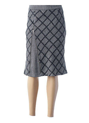 Fustă midi gri GUY DUBOUIS femeie