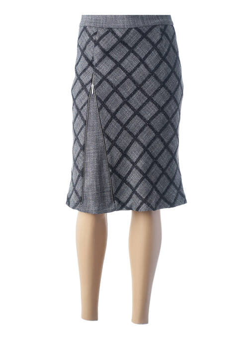 Fustă midi gri GUY DUBOUIS femeie